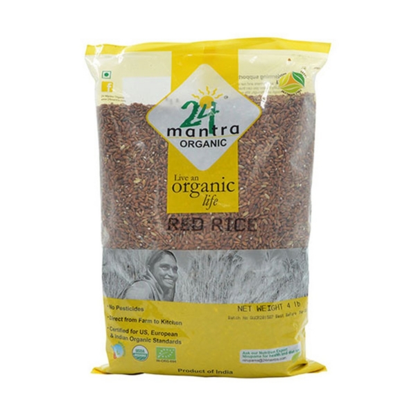 ORGANIC RED RICE 4LB 24 MANTRA