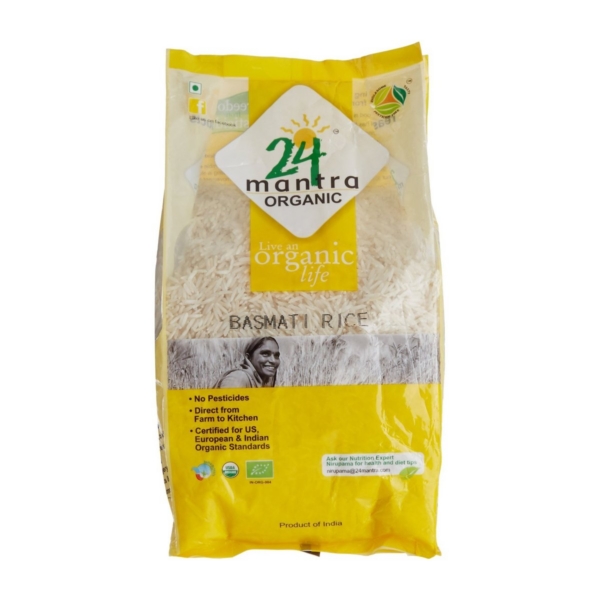 ORGANIC BASMATI 2LB 24MANTRA