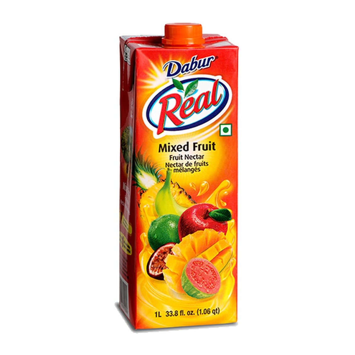 DABUR REAL MIXED FRUIT NECTAR 1LT - Image 1