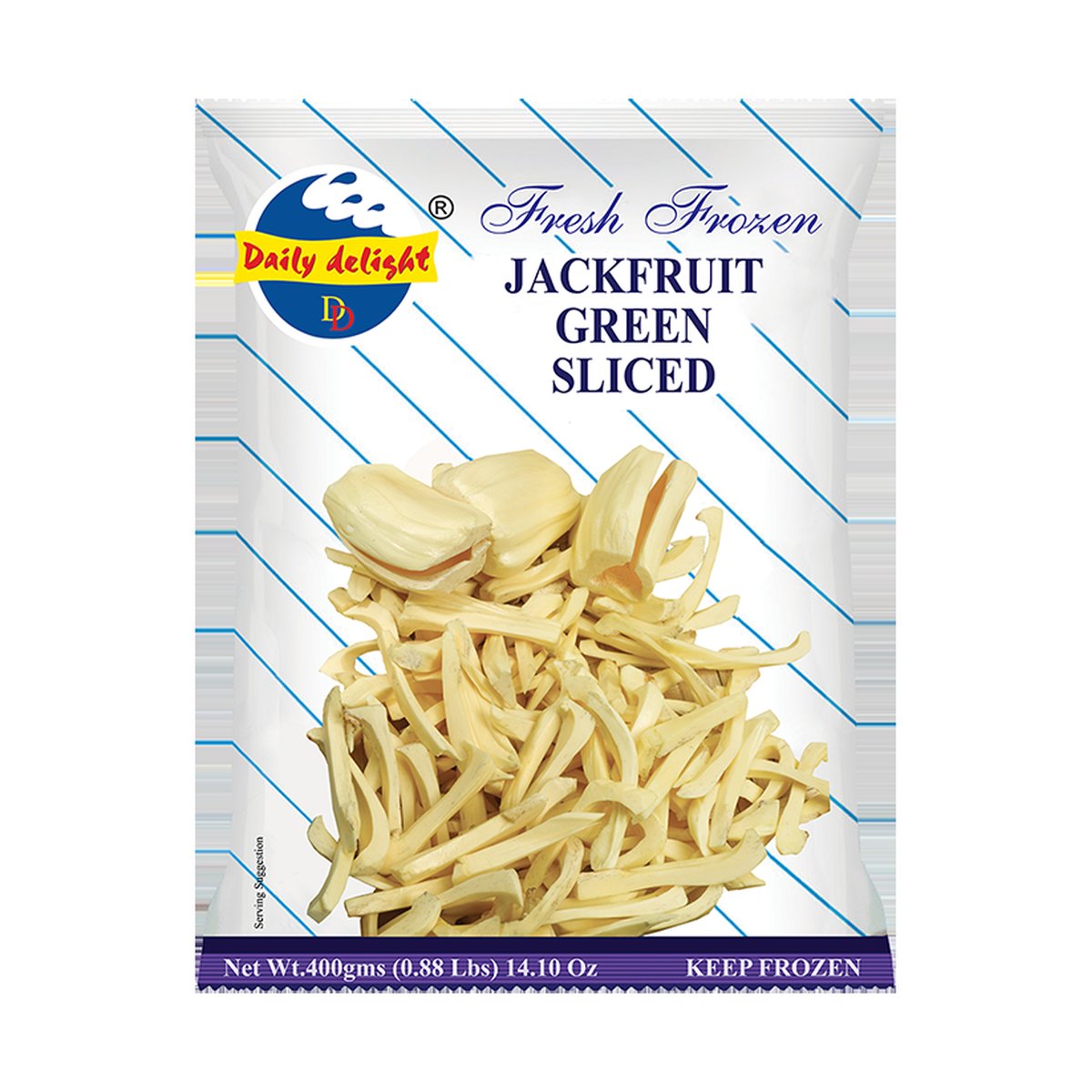 DAILY DELIGHTJACKFRUIT GREEN SLICED 400G - Image 1