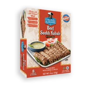 COLONEL BEEF SEEKH KABABS 11OZ