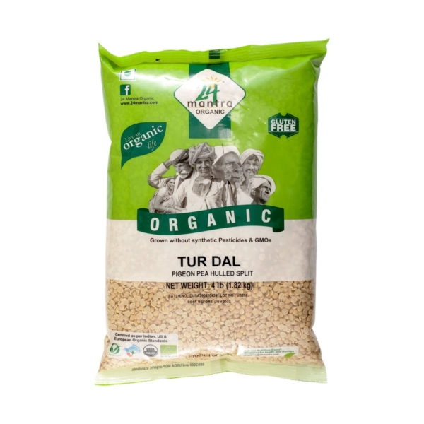 24MANTRA ORGANIC TUR (TOOR) DAL 4LB