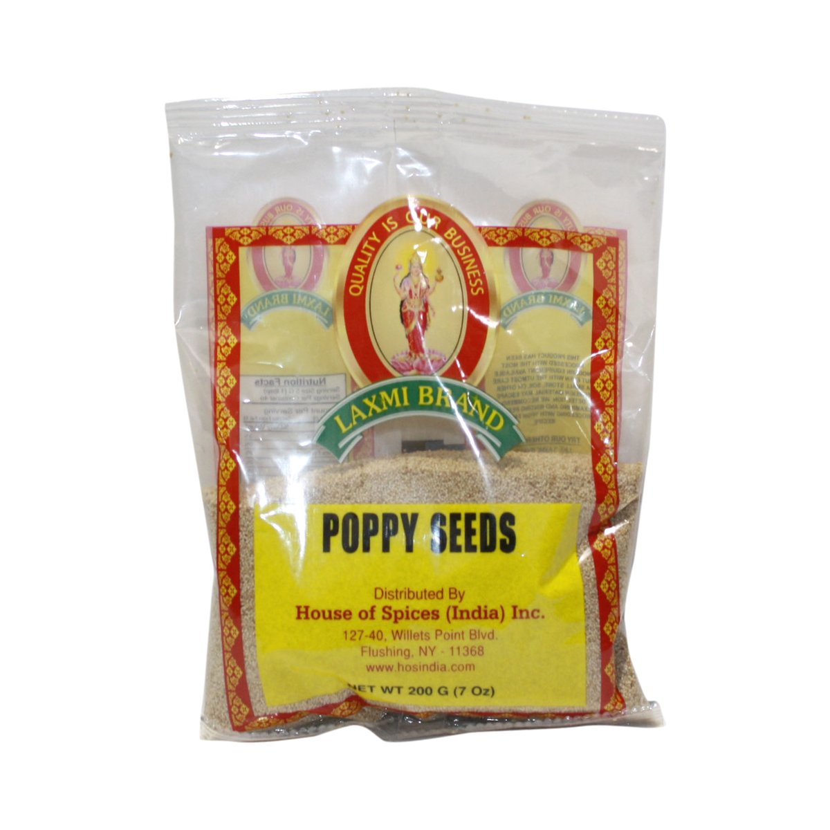LAXMI POPPY SEEDS 200GM - Image 1