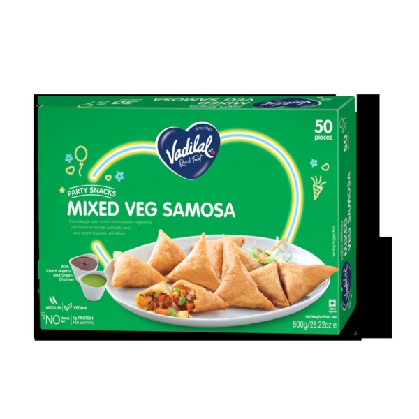 COCKTAIL MIXED VEG SAMOSA 20PC
