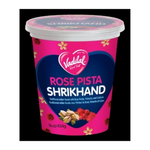 VADILAL ROSE PISTA SHRIKHAND 16OZ