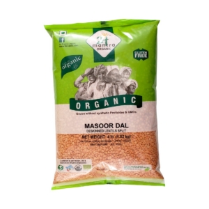 24MANTRA ORGANIC MASOOR DAL 4LB