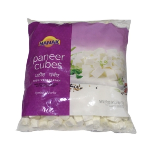 NANAK RAW PANEER CUBES BULK 5LB