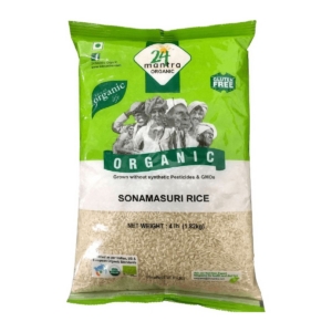 24MN ORG SONAMASOORI RICE 4LB