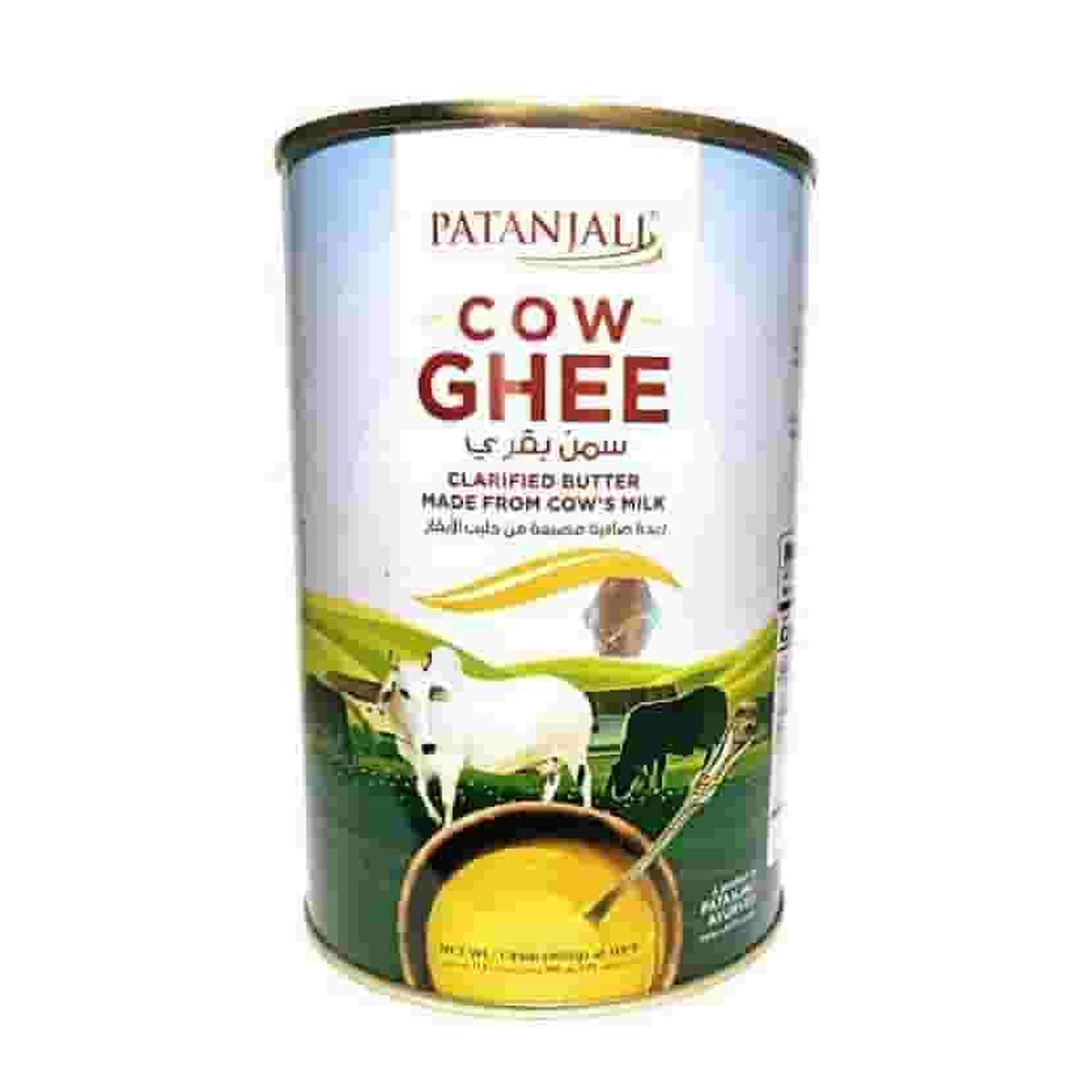 PATANJALI COW GHEE 1 LTR TIN - Image 1