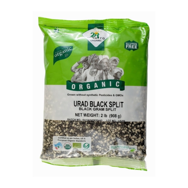 24MANTRA ORGANIC URAD BLACK SPLIT 2LB
