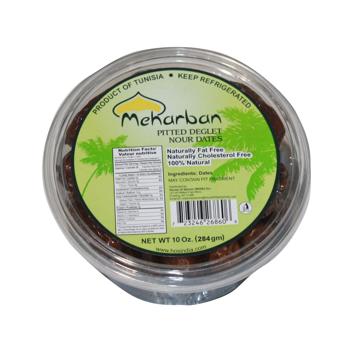 MEHARBAN PITTED DATES 24OZ - Image 1