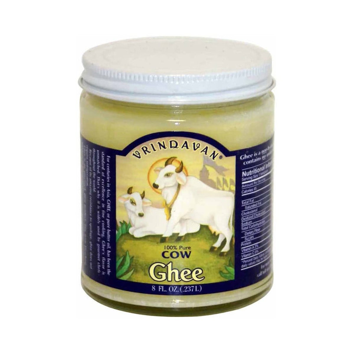 GHEE 8 OZ VRINDAVAN - Image 1