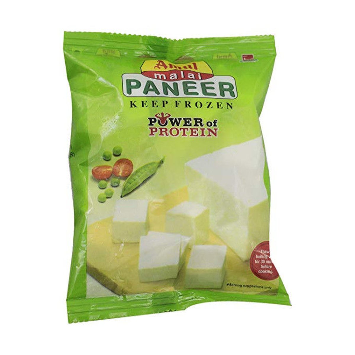 MALAI PANEER DICE CUBE 7OZ AMUL - Image 1