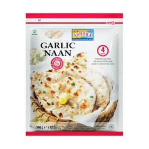 GARLIC NAAN 340GM ASHOKA