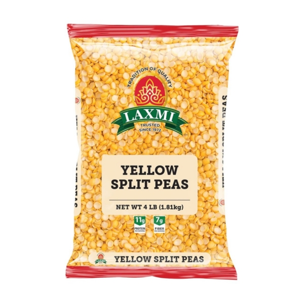 YELLOW SPLIT PEAS 2 LB LAXMI