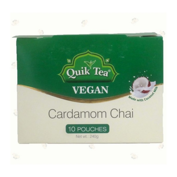 QUIK TEA VEGAN CARDAMOM 240 GM