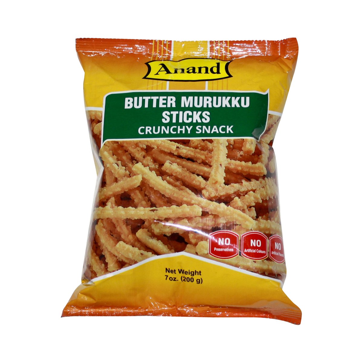 ANAND BUTTER MURUKKU STICKS 7OZ - Image 1