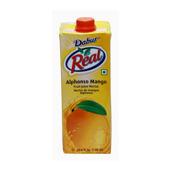 REAL ALPHONSO MANGO NECTAR 1LT DABUR