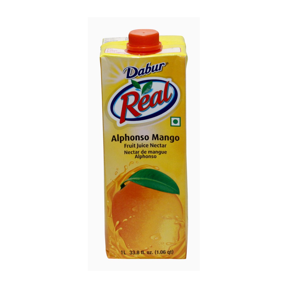 REAL ALPHONSO MANGO NECTAR 1LT DABUR - Image 1