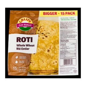 CRISPY WHOLE WHEAT ROTI 500GM
