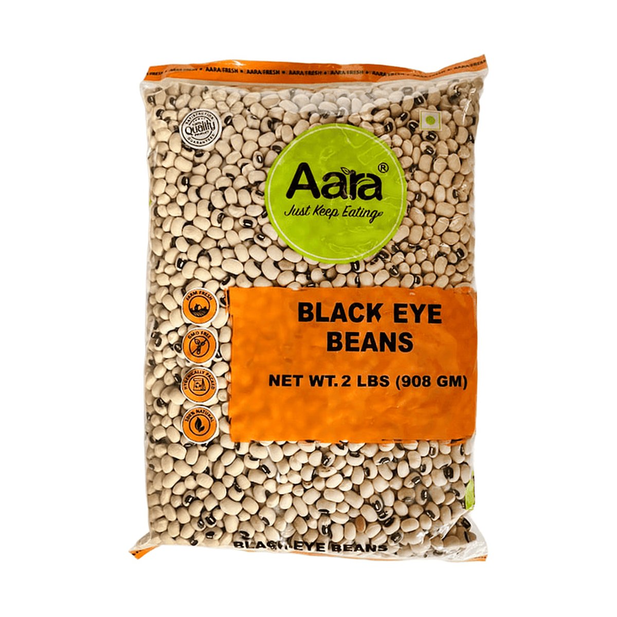 AARA BLACK EYE BEANS 2LB - Image 1