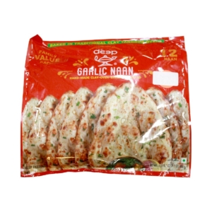 DEEP GARLIC NAAN FP 12PC 1.98LB