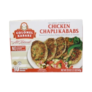 COLONEL KEBAB CHICKEN CHAPLI KABABS 545 GM