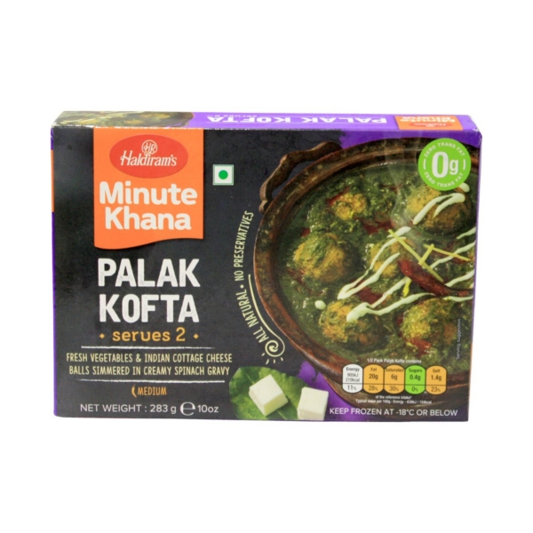 HALDIRAM PALAK KOFTA 10OZ
