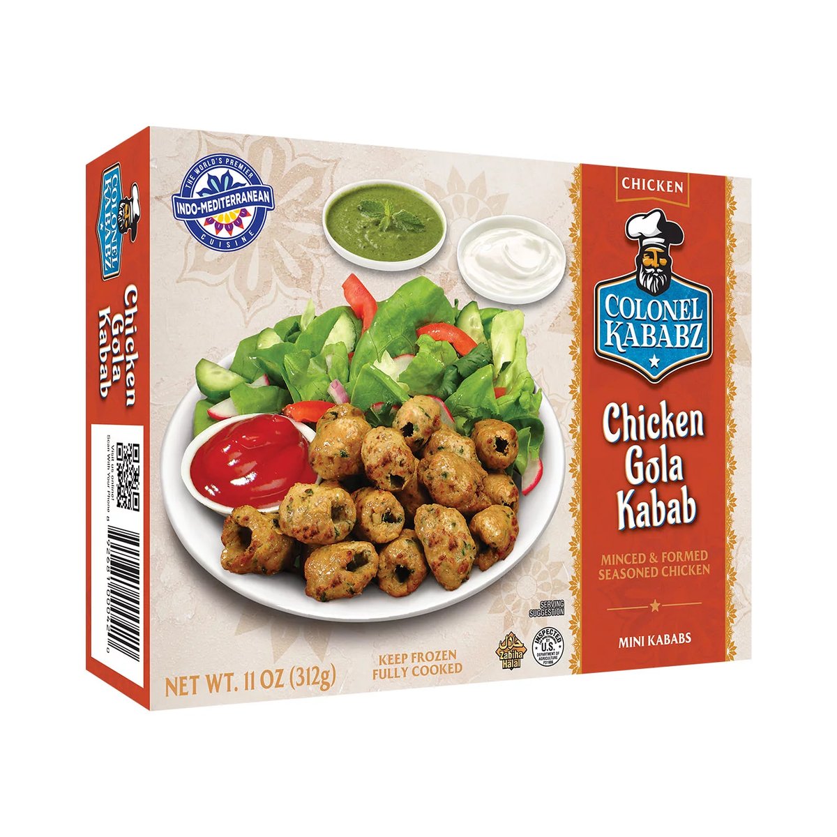 COLONEL KEBABZ CHICKEN GOLA KABABS 320 GM - Image 1