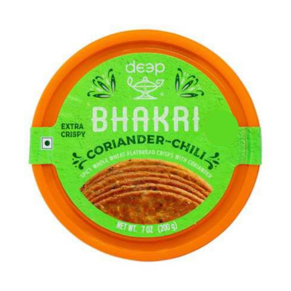CORIANDER CHILI BHAKRI 7OZ DEEP