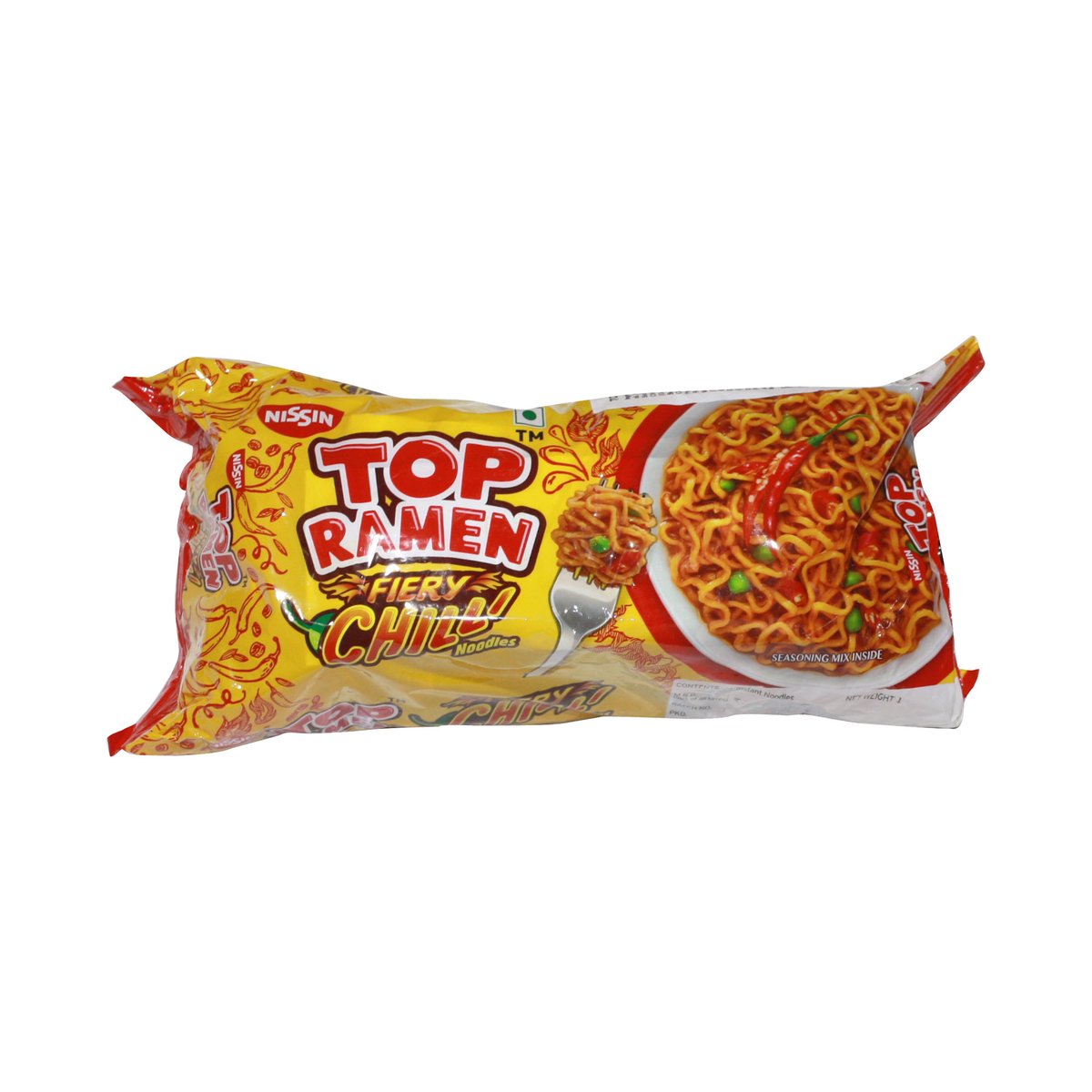TOP RAMEN  FIERY CHILLI 240GM - Image 1