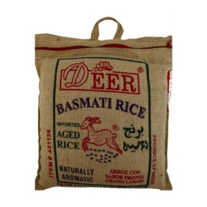 DEER  WHITE BASMATI RICE 20lb
