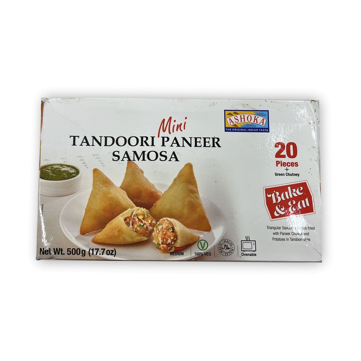 ASHOKA TANDOORI PANEER SAMOSA 20P - Image 1