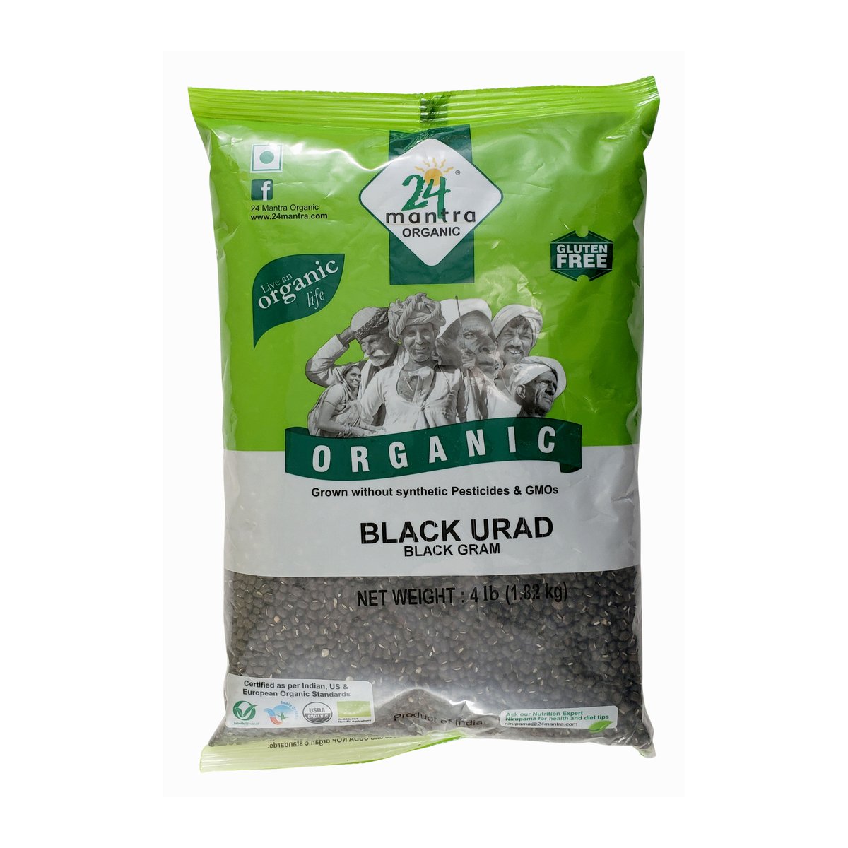 24MANTRA ORGANIC BLACK URAD 2LB - Image 1