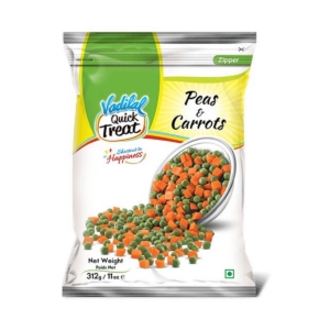 VADILAL PEAS N CARROTS 110z