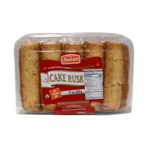 GOLDEN ALMOND CAKE RUSK 600G