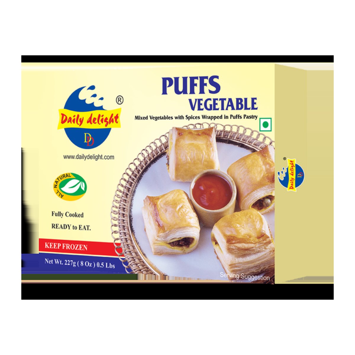 DAILY DELIGHT PUFFS VEGETABLE 8OZ - Image 1