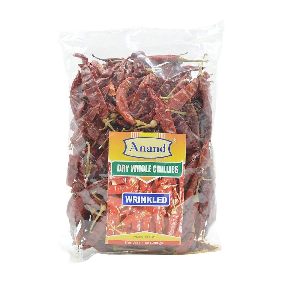 ANAND WRINKLE WHOLE CHILLI  7OZ DRY - Image 1