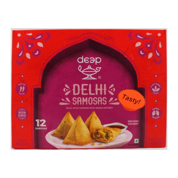 DEEP DELHI SAMOSAS 12PC 24 OZ