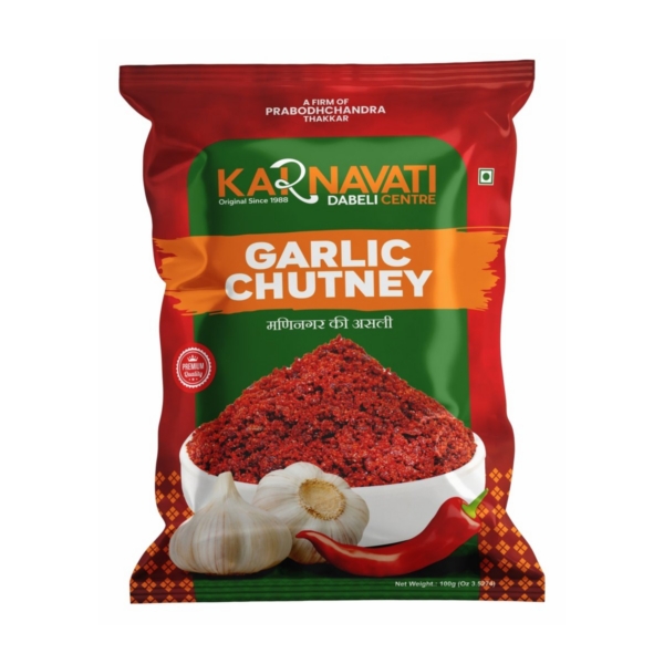 KARNAVATI GARLIC CHUTNEY 80G