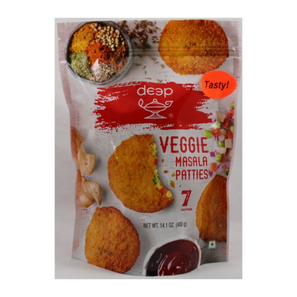 DEEP VEG MSL PATTIES 7PC 14OZ