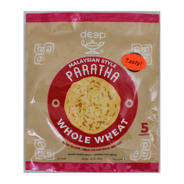 DEEP WHOLE WHEAT PARATHA 14.1OZ