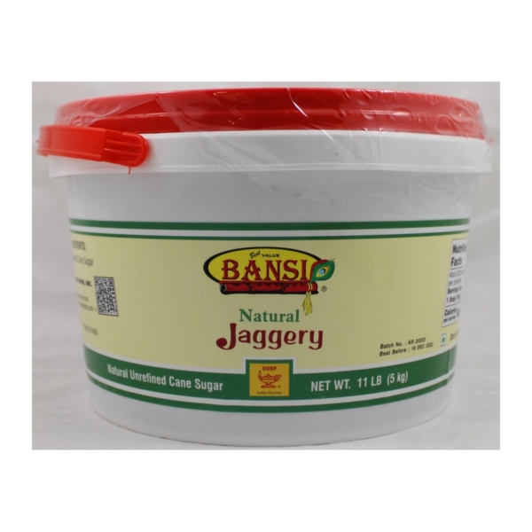BNS NATURAL JAGGERY 11LB JAR