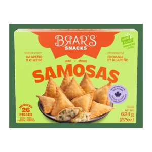 JALAPENO CHEESE SAMOSA 24PC BRARS