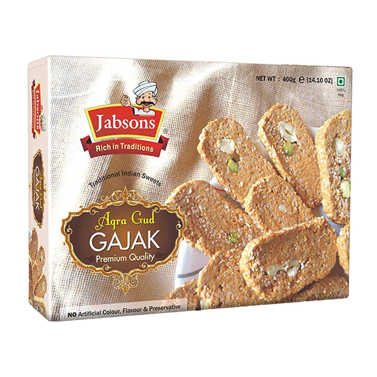 JABSON AGRA GUD GAJAK 400GM - Image 1
