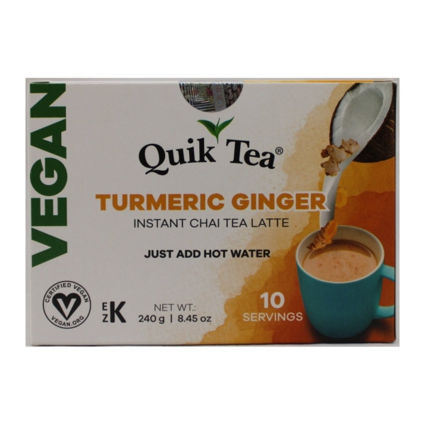 VEGANQUICK TEA TURMERIC GINGER 8.5O