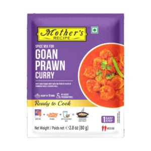 MOTHERS GOAN PRAWN CURY MASALA 80G - RTC