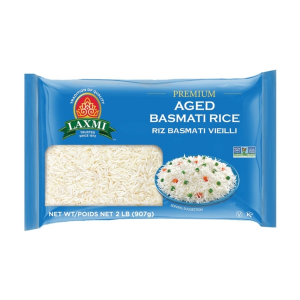 AGED BASMATI RICE 2LB LXM