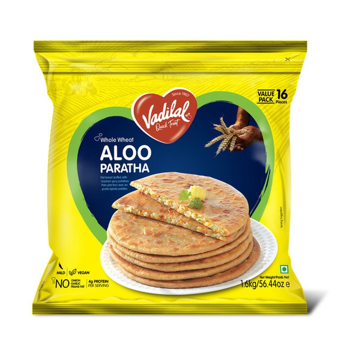 VADILAL ALOO PARATHA 400G - Image 1
