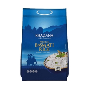 KHAZANA BASMATI BLUE BAG RICE 10LB